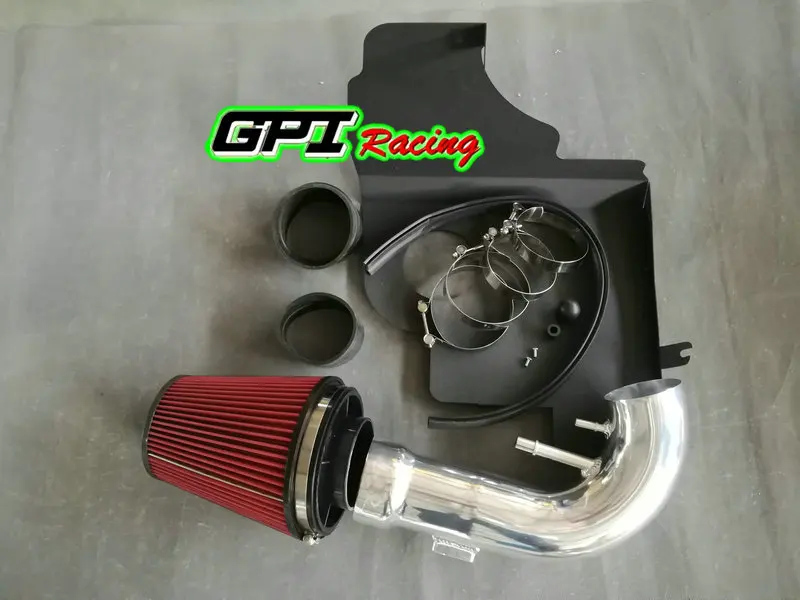 Красный для 2011 2014 2012 Ford Mustang GT 2013 V8 воздухозаборник холодного воздуха + тепловой