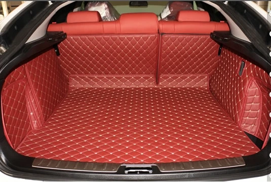 

Best quality! Special trunk mats for BMW X6 E71 2013-2008 waterproof boot carpets cargo liner mats for BMW X6 2011,Free shipping