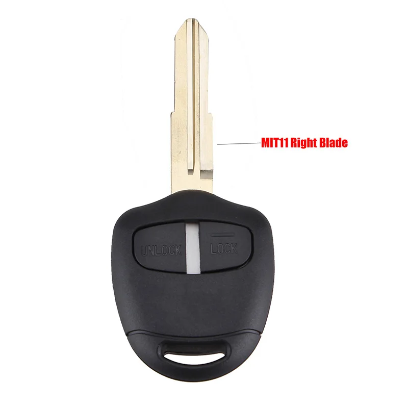 

QWMEND 2/3 кнопки дистанционный Автомобильный ключ чехол для Mitsubishi Lancer EX Evolution Grandis Outlander key shell MIT8/MIT11 Blade
