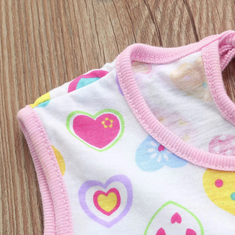 Комплект с шортами с короткими рукавами и цветочным принтом для малышей, милые хлопковые футболки в полоску с цветочным принтом для малышей, платье, футболка, жилет