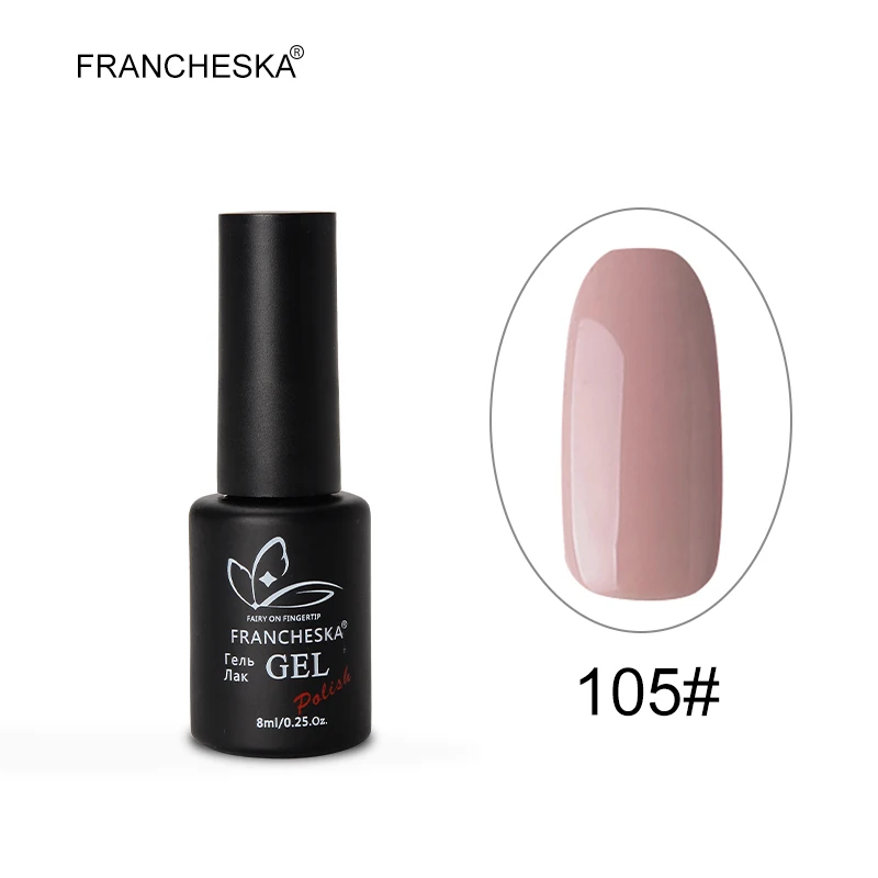 color gel -105 Полигель гель лак для ногтей Коди каучуковая база топ без липкого слоя 8 мл Цвет Лак Led uv гель лаки экологичные гели Лаки DIY Soak Off Лак коди цветные гель лак Антиаллергенный гель без фосфора - Цвет: color gel -105