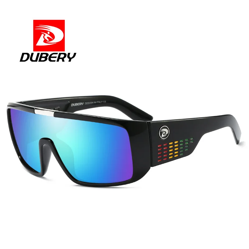 DUBERY UV400 солнцезащитные очки Для мужчин Ретро мужской высокое качество для