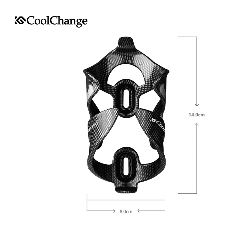 CoolChange карбоновый Fibe легкий велосипедный держатель для бутылки MTB/дорожный с