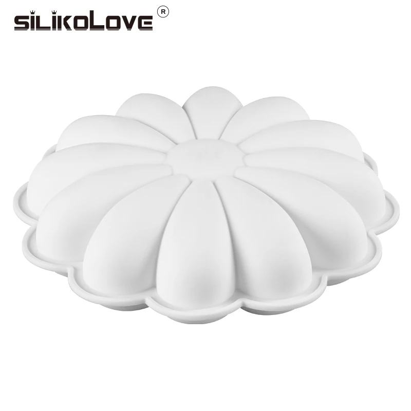 SILIKOLOVE цветок кулон торт силиконовые формы Сахар Форма для поделок выпечки Плесень Для Мусса десерт шоколадные домовые инструменты для тортов