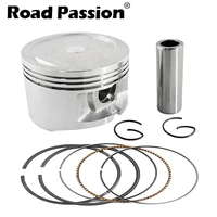 aluminum alloy std 25 50 75 100 69mm 69 5mm 69 25mm 69 75mm 70mm piston yp 250 yp250 motorcycle piston ring kit for yamaha
