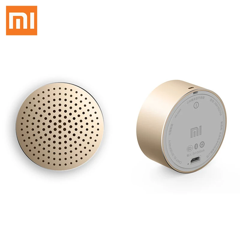 Оригинальный Xiaomi Bluetooth динамик стерео портативный беспроводной s мини MP3 плеер