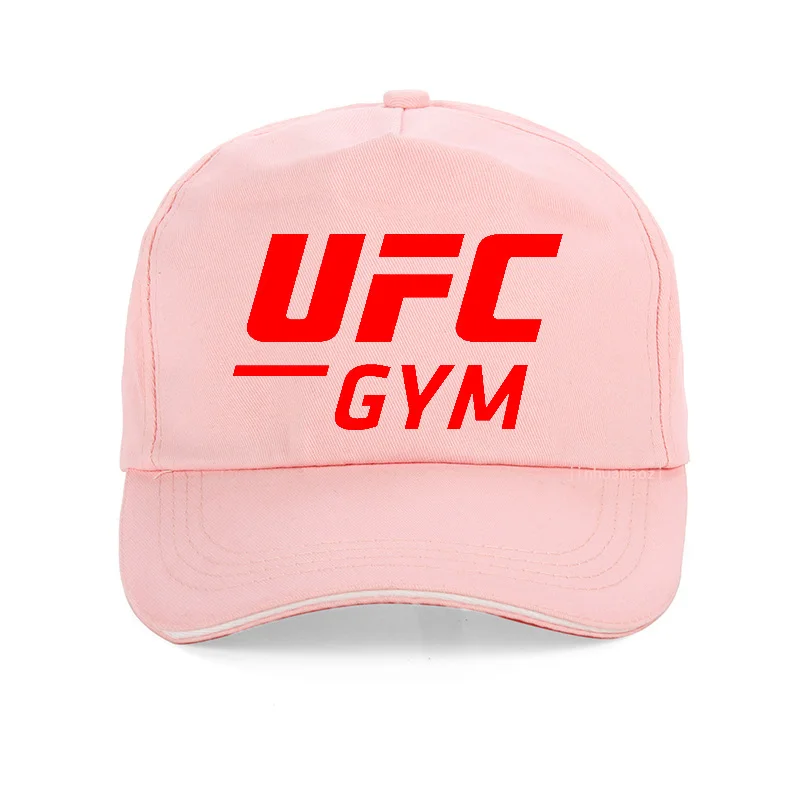 Розовый Русская UFC неограниченная Боевая Кепка, регулируемая бейсболка с принтом для мужчин и женщин, шапка для бокса, унисекс, хип-хоп бейсболка - Цвет: Розовый