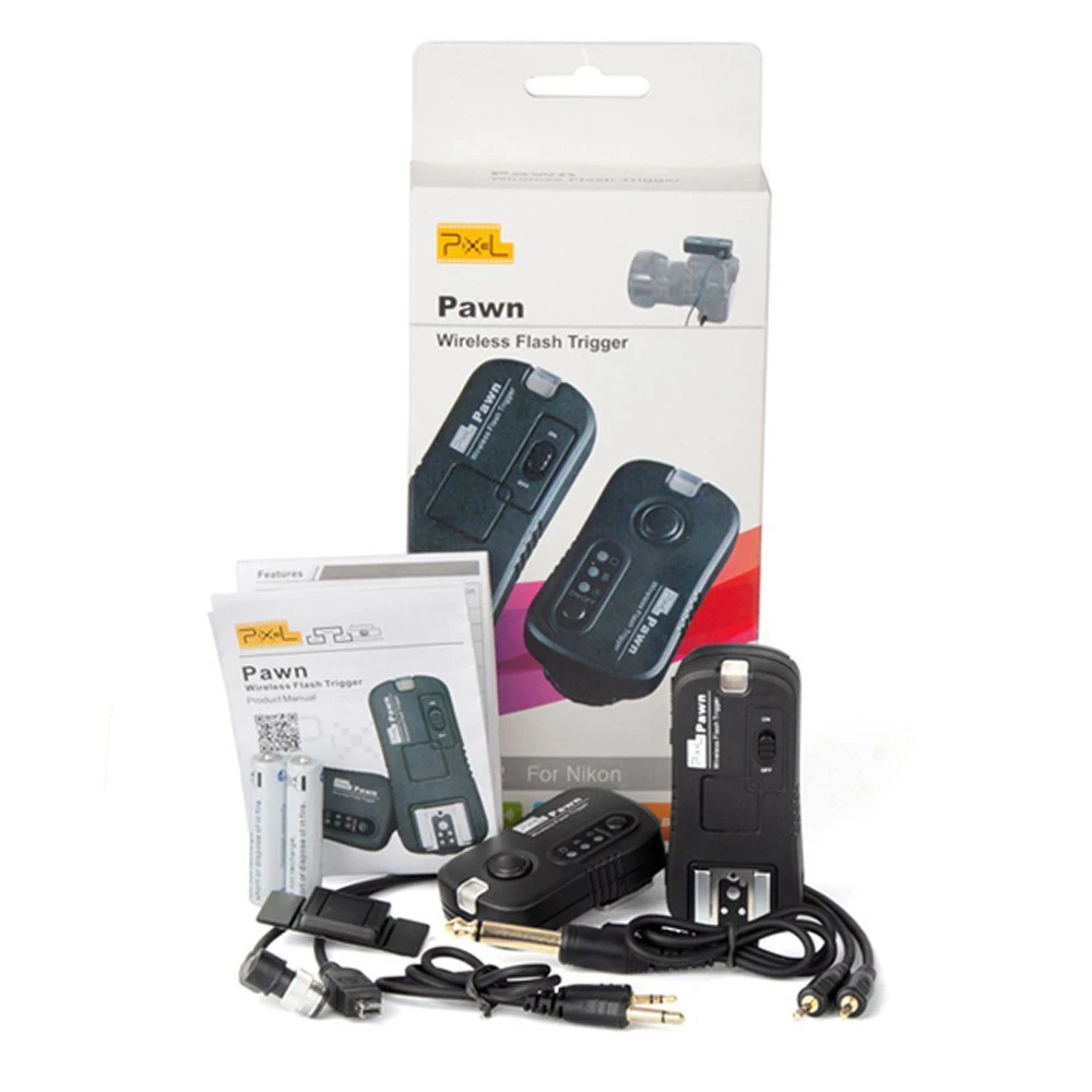 Pixel TF-362 беспроводной триггер вспышки для Nikon D700 D300S D3100 D7000 D5000 пульт дистанционного