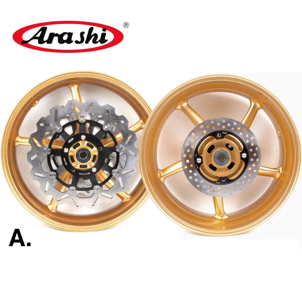 Комплект задних дисков Arashi Daytona 675R передние и задние тормоза для Triumph Daytona675R 2011 2012