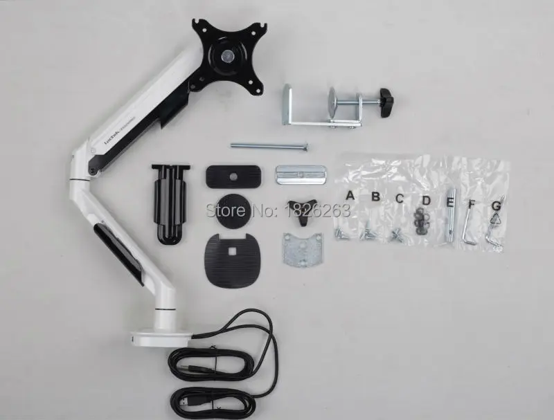 Держатель для монитора Loctek Q7 настольный держатель 10-30 дюймов с газовой пружиной