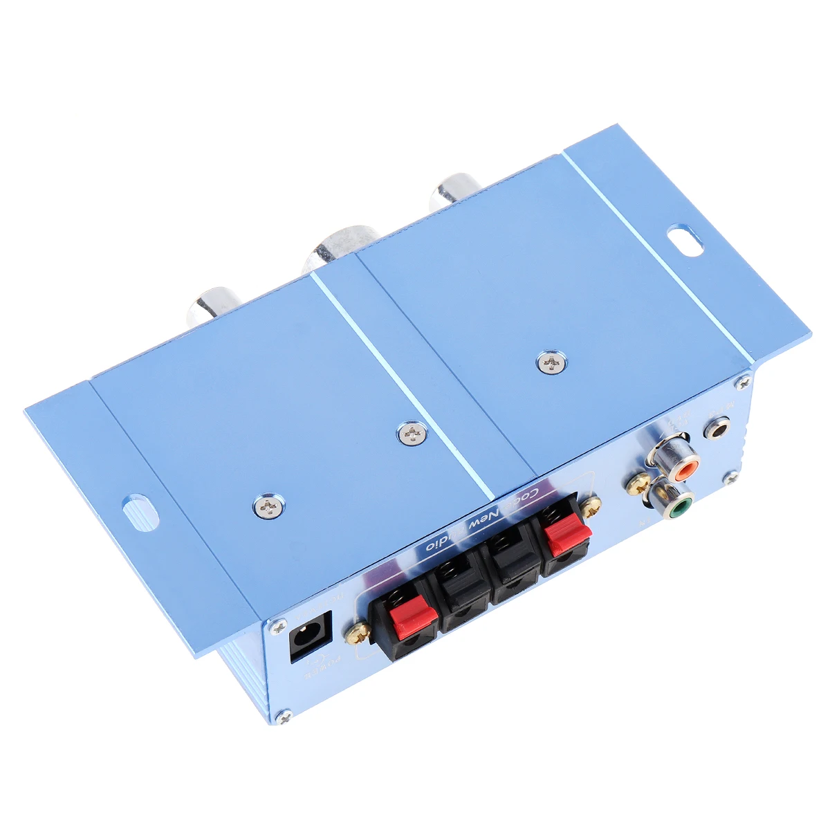 Автомобильный усилитель A6 DC12V 2,0 двухканальный MP3 Hi-Fi стерео усилитель 180 Вт 3,5 мм AUX Jack для автомобиля PC Динамик CD сабвуфер для мотоцикла