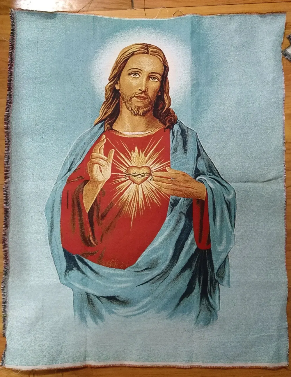 Бесплатная доставка Гобеленовые ковры классический портрет Иисуса