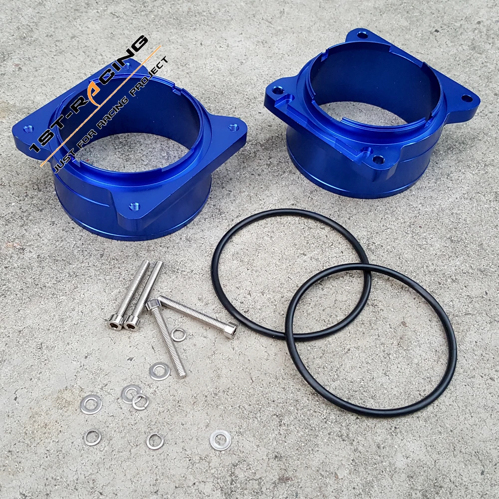 Заготовка алюминиевый MAF адаптер впускное крепление для Chevy GM LS1 LT1 LT4 синий |