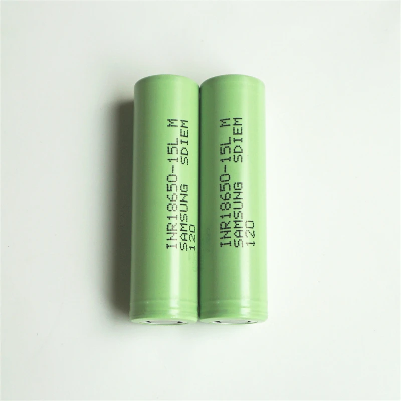 Высокомощные перезаряжаемые литий ионные аккумуляторы для SAMSUNG INR 18650 15L(M) 3 6 V 7