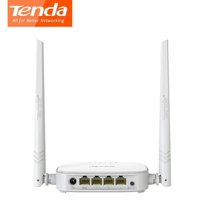 Русская версия Tenda маршрутизатор Беспроводной N301 Wi-Fi 300 Мбит/с 802.11 B/G/N/3/3u усилитель