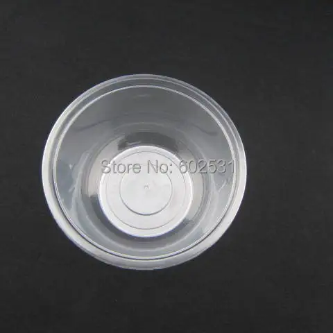 Утолщенная одноразовая пластиковая миска для супа с крышкой одноразовые