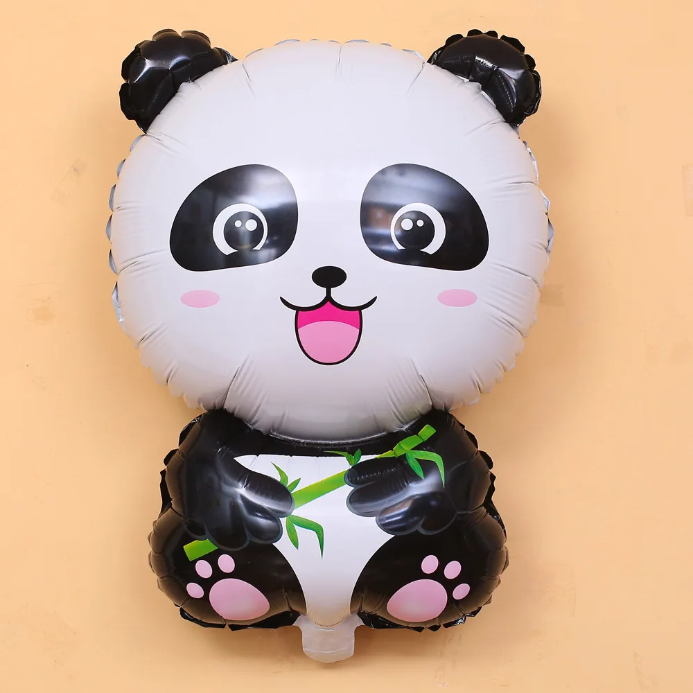 Высокое качество Одежда с героями мультфильмов панда воздушный шарик из фольги в