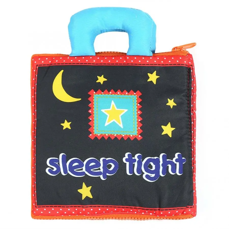 Обучающие книжки из мягкой ткани для новорожденных детей 0-12 месяцев | Игрушки и