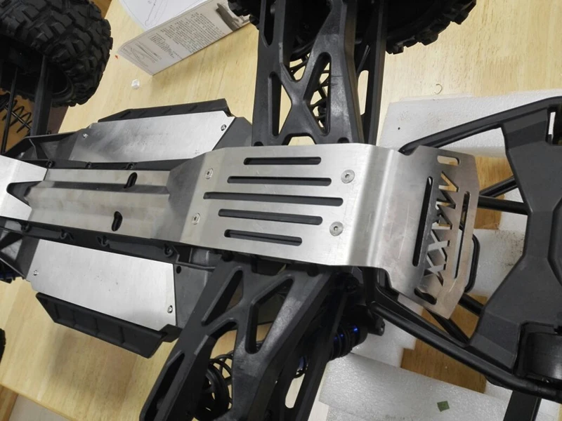 1/5 RC CAR TRAXXAS обновленные запасные части защита корпуса из нержавеющей стали