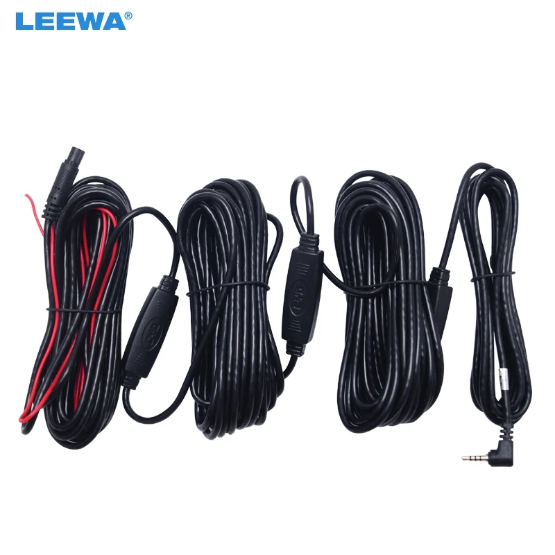Удлинительный кабель LEEWA для грузовиков и фургонов 5 шт. 20 м 2 мм|reverse camera video cable|car dvr