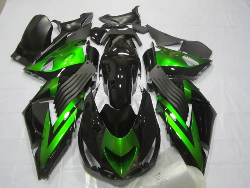 Пластиковые обтекатели под давлением для Kawasaki ZX14R 06 07 08 09 2006-2009 комплект