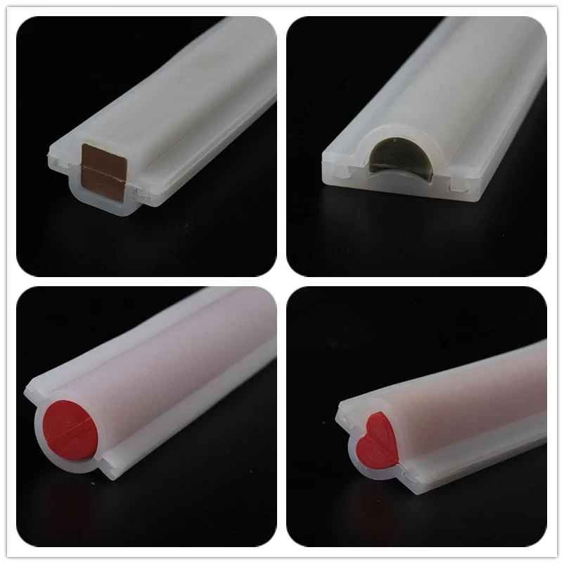 Силиконовая форма для труб небольшого размера квадратной формы силиконовая