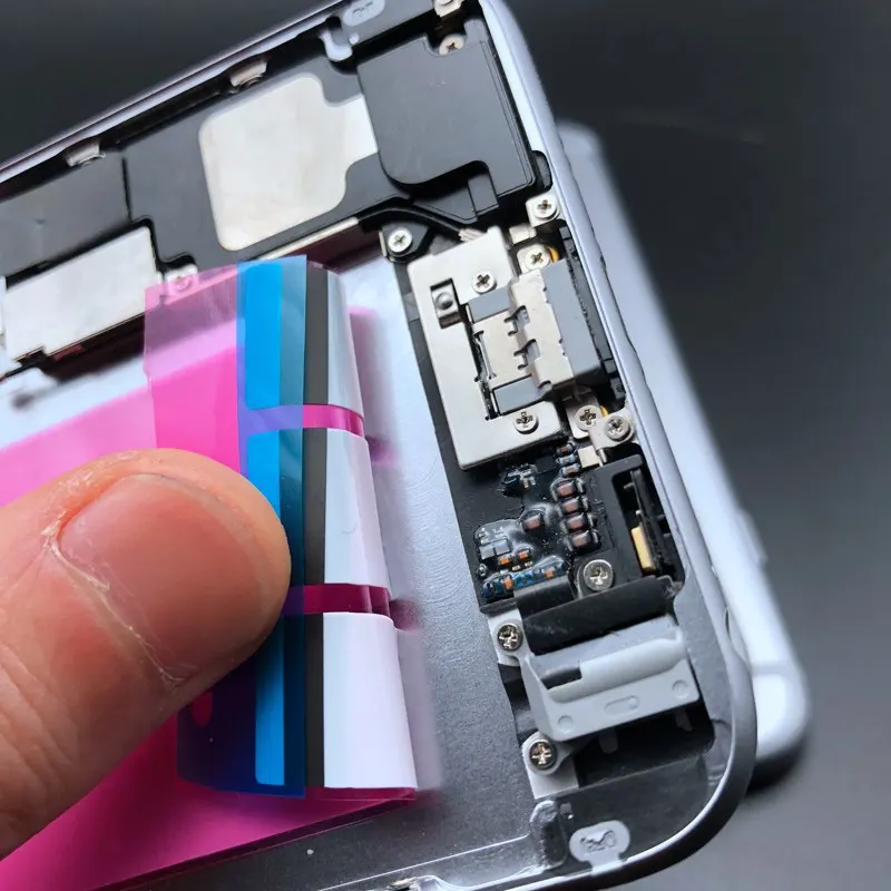 Средняя рамка Шасси для iphone 6G 6 Plus 6s с гибким кабелем полный корпус батарея Дверь