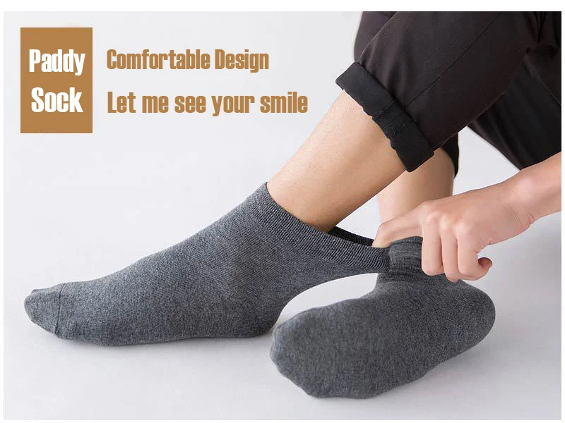 5 Pairs/Set Men Socks Cotton Comfortable Boys Breathable Antibacterial Drop Shipping Socks Men