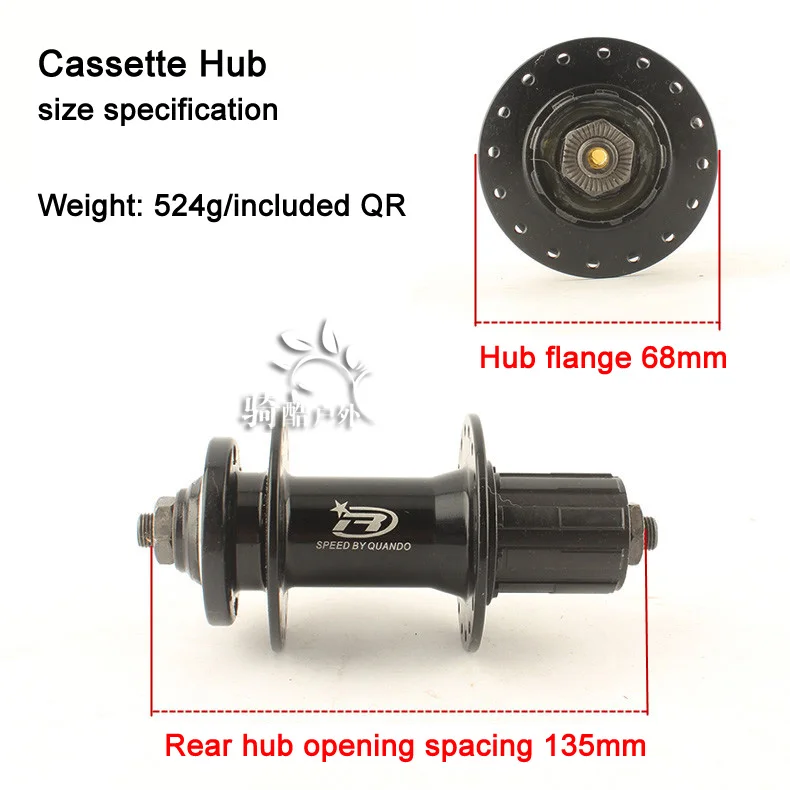 MTB кассета задние Freehub 32 отверстия 36 отверстия Винт Freehub вращающийся диск втулки колеса тормоза шарик шарикоподшипник