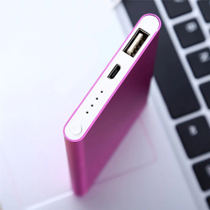Ультра Тонкий Power Bank 5600 YELLYOUTH мАч USB Внешние Мобильные Батареи Резервного