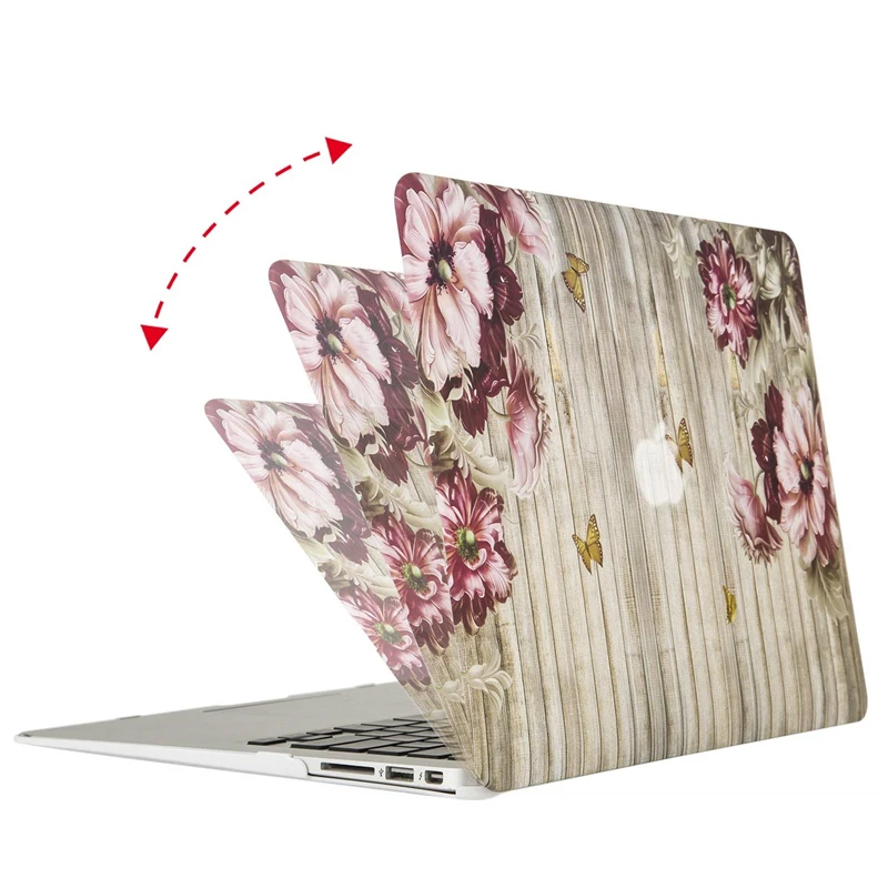 Пластиковый жесткий чехол MOSISO для Macbook Air Retina ноутбука 13 дюймов новой