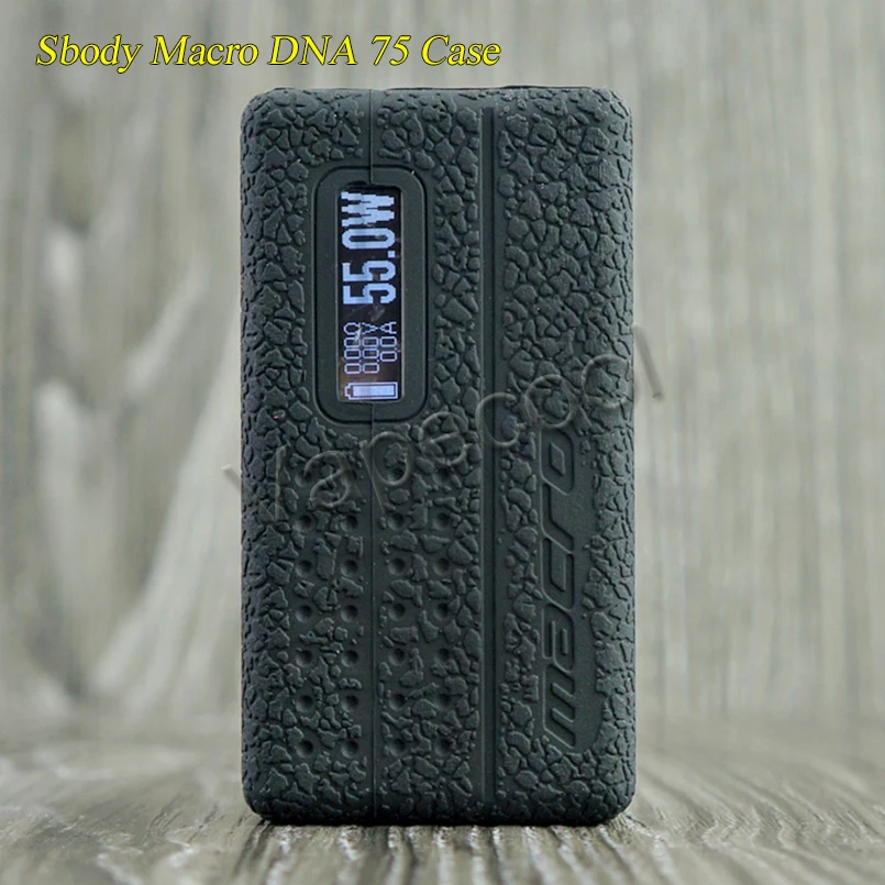 3 шт. Sbody Macro DNA75 75 Вт свернутый силиконовый чехол Крышка корпуса наклейка для вейпа