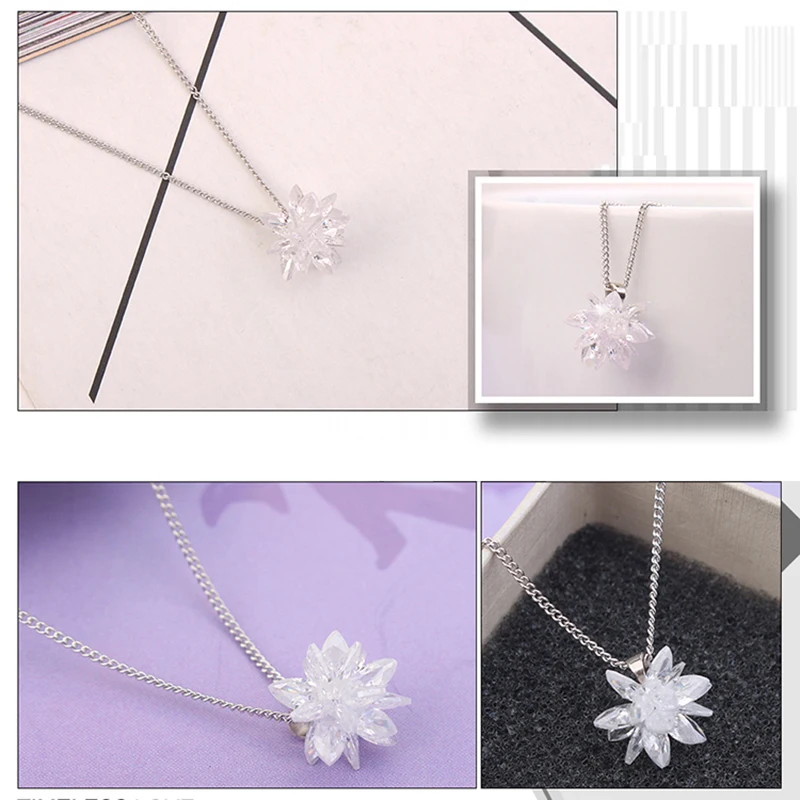 Женское Ожерелье с кулоном BeBella Edelweiss кубическим цирконием модные ювелирные