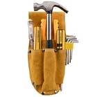 Прочный кожаный плотник для инструментов электрика, поясная сумка, сумка на ремень, плоскогубцы, отвертка, чехол для переноски, держатель инструмента, портативные сумки для хранения