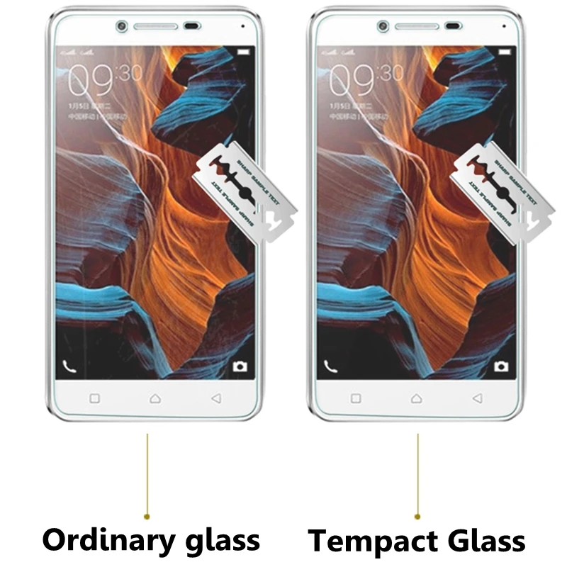 9H закаленное стекло для lenovo A536 A6000 A6010 A7000 A5000 Vibe C2 P1 M K3 K4 K5 K6 Note A Plus X3 Lite Защитная пленка для экрана