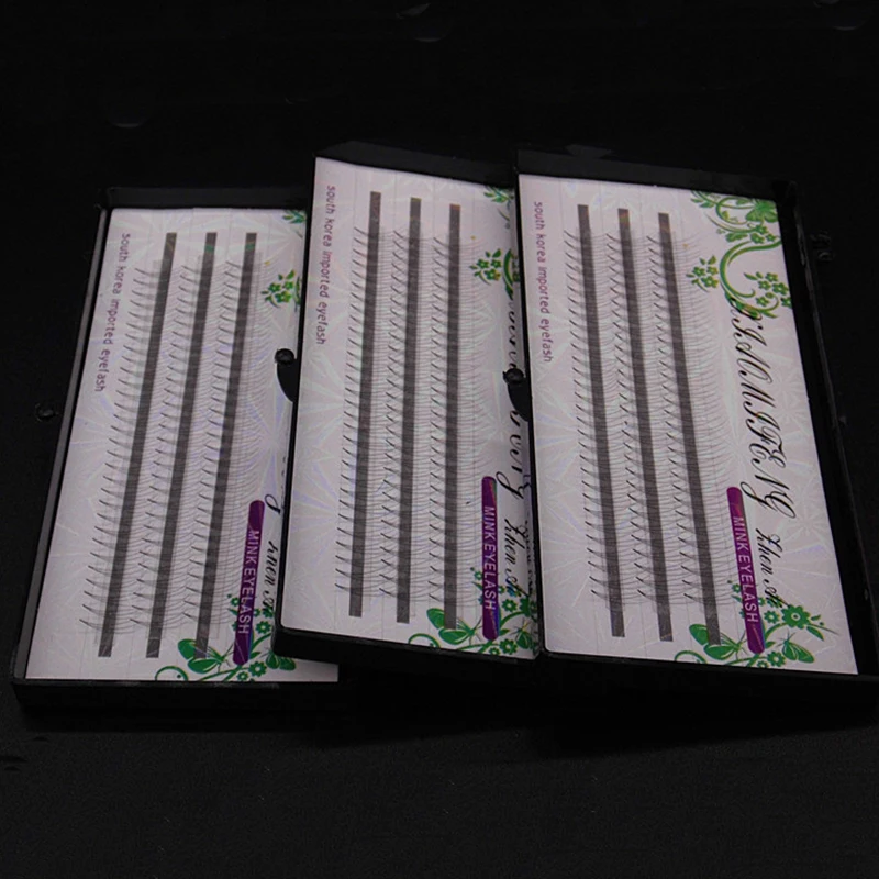 Professional False Eyelash Extension Cosmetic Set Natural Cluster Long Individual Lashes Kit Makeup | Красота и здоровье
