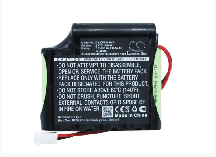 Аккумулятор Cameron Sino 2000mAh для CEFAR Myo 4 Max MYO REH AB4 Rehab 120466 BATT/110466 GLOBUS Activa 300|Цифровые