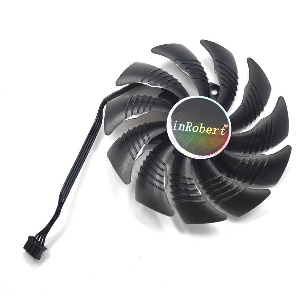 Вентилятор охлаждения 4Pin 88 мм T129215SU PLD09210S12HH для видеокарты Gigabyte GeForce GTX1060 1070 GTX 1050ti