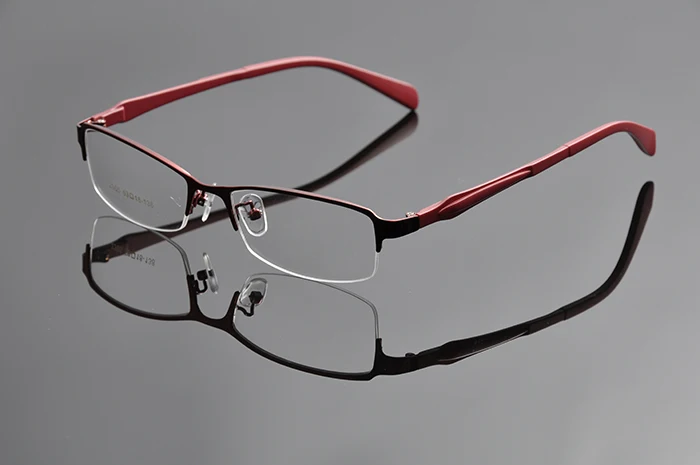 

2015 New Men Bussiness Optical Frame For myopia lens Half-Rim Eyeglasses Multicolored Unisex Eye Glasses Oculos de hombes EV0933