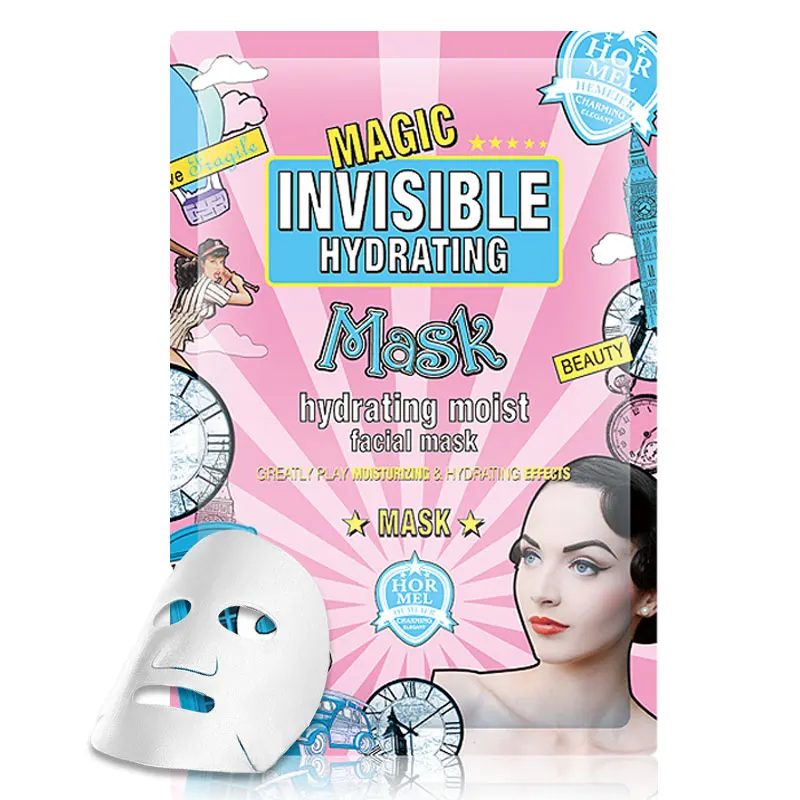 Hydrating Mask HEMEIEL Детокс кислородная пузырчатая маска для лица увлажняющая бамбуковая угольная черная маска для лица отбеливающая маска для ухода за кожей - Цвет: Hydrating Mask
