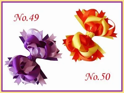 50 шт. модная благословение Девушка 4 5 &quotБутик забавные для волос Bow 92 стиля