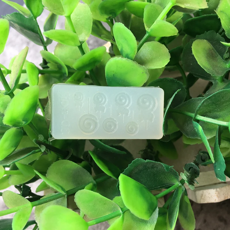 Новая прозрачная прямоугольная силиконовая форма бусины мяч и леденец DIY из