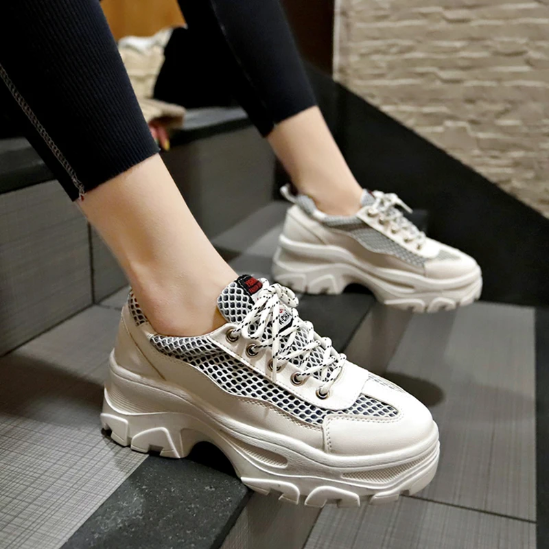 Коллекция 2019 года сезон весна-осень модная женская повседневная обувь