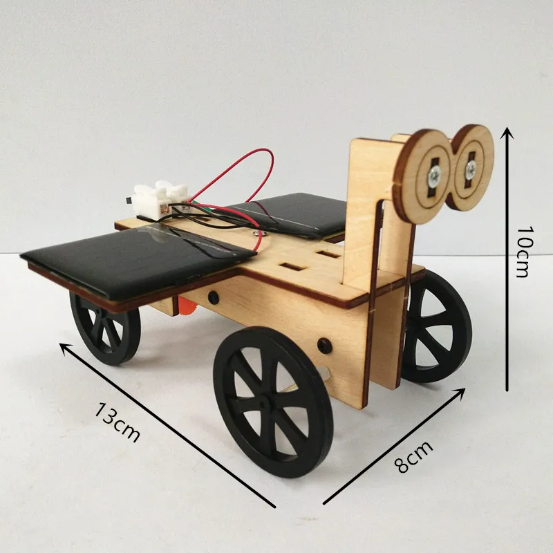 Happyxuan DIY эксперимент на солнечной батарее автомобиль в комплекте научный
