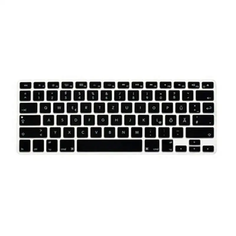 Американская раскладка немецких букв клавиатура протектор для Macbook Air Pro Retina 13