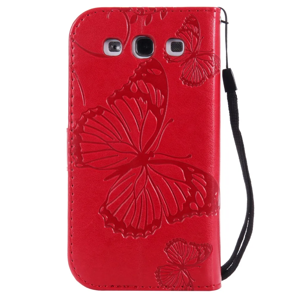 Чехол бумажник для телефона Samsung Galaxy S3 I9300 Neo из высококачественной мягкой