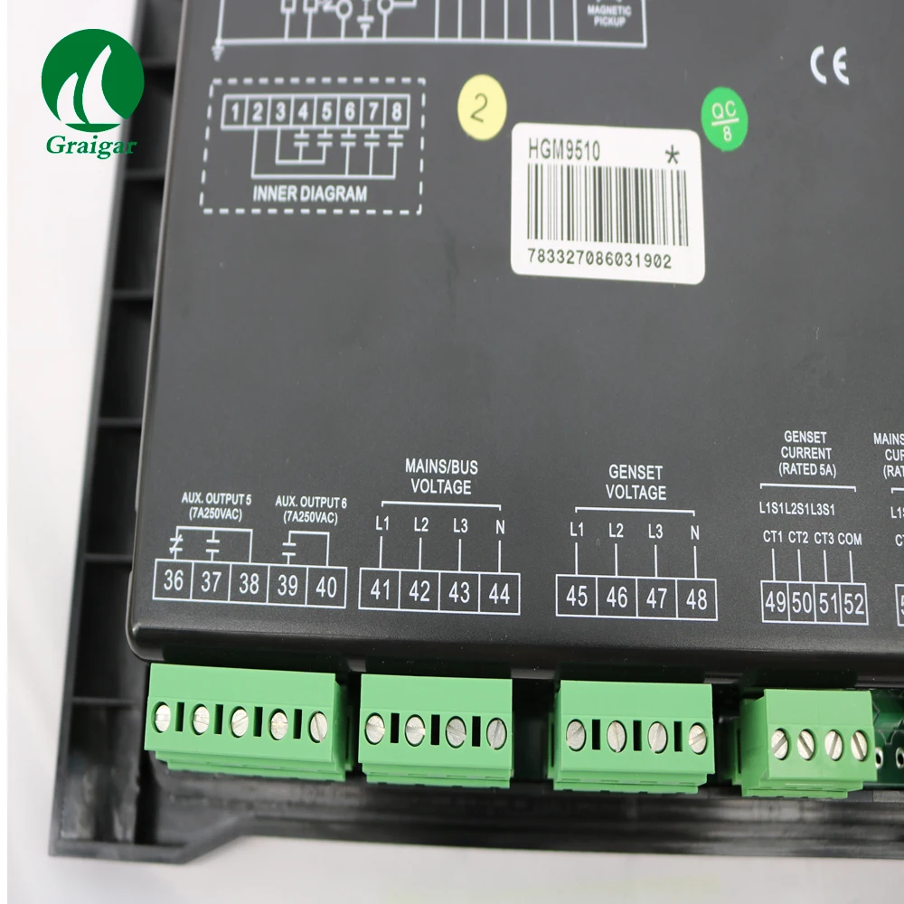 HGM9510 Новый Smartgen Genset автоматический ручной параллельный контроллер генератора