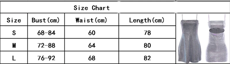 

New Sexy Women Shining Sleeveless Bodycon Mini Dress Hollow Out Bust Female Summer Evening Party Club Wear Mini Dress