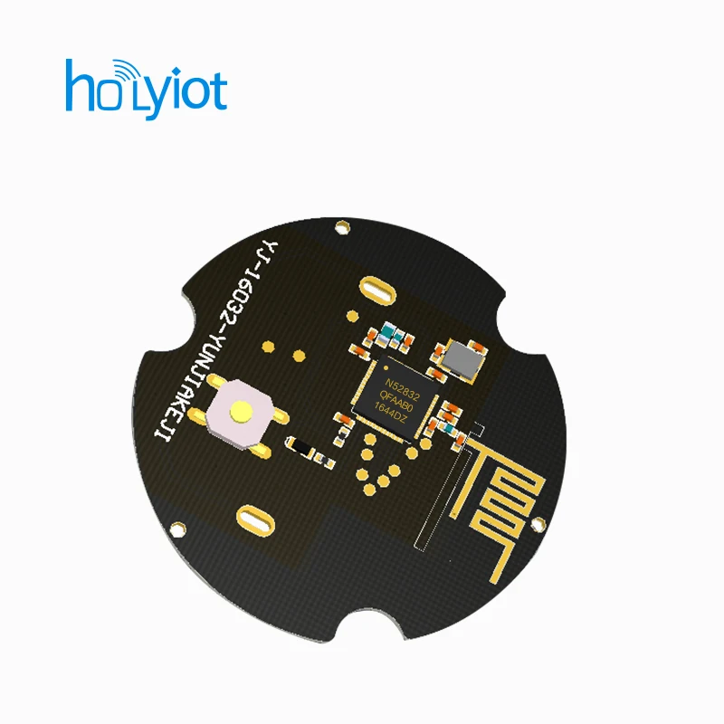 FCC CE Низкая цена nrf52832 Маяк Bluetooth модуль 4 0 GPIO Кнопка Светодиодный ibeacon Label