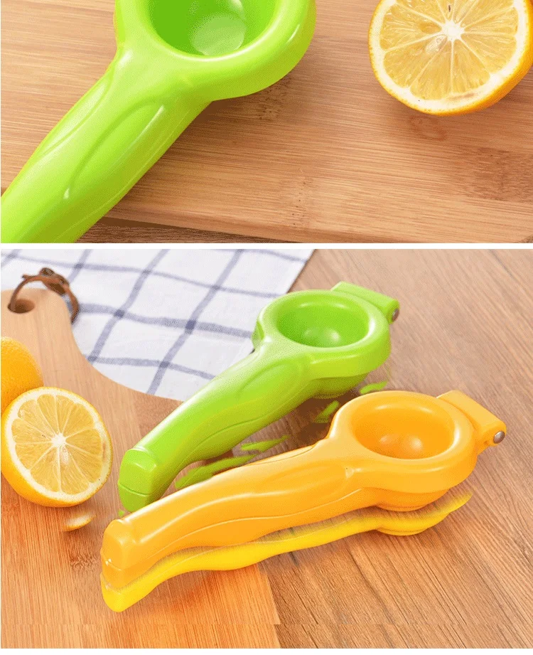 Пластмассовые лимонного цвета клип lemon соковыжималка многофункциональный